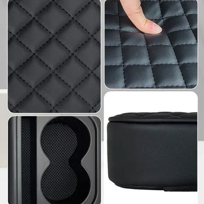 Multipurpose Car Console Cushion with Cup Holder & Tissue Compartment | Universal Design