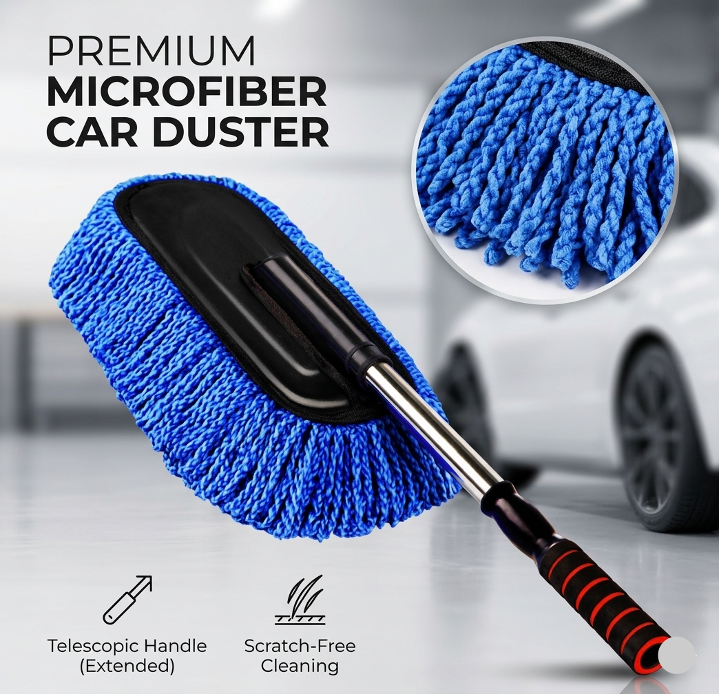 Adjustable Microfiber Car Dust Cleaner