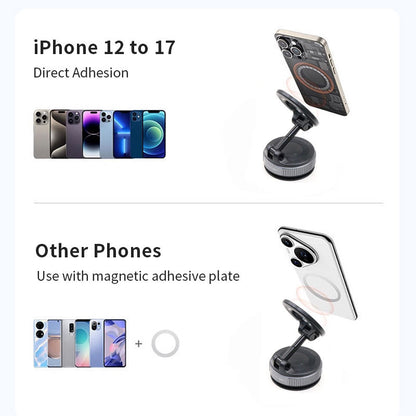 360 Degree Magnetic Car Suction Cup Phone Holder