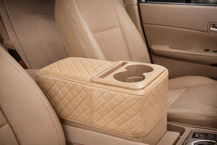 Adjustable Car Armrest Cushion with Storage Compartment | Fits All Car Types